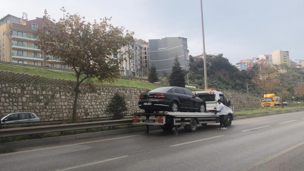 Bursa’da kaza yapan araçta uyuşturucu bulundu