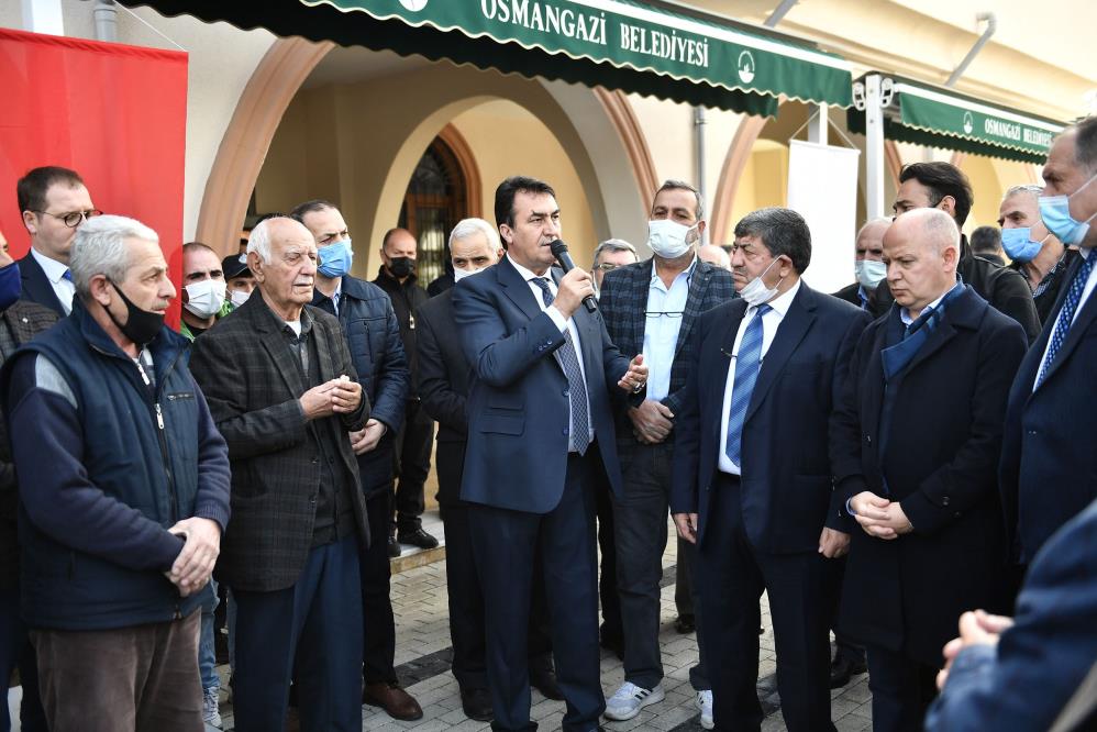 Bursa’nın yeni camisi ibadete açıldı
