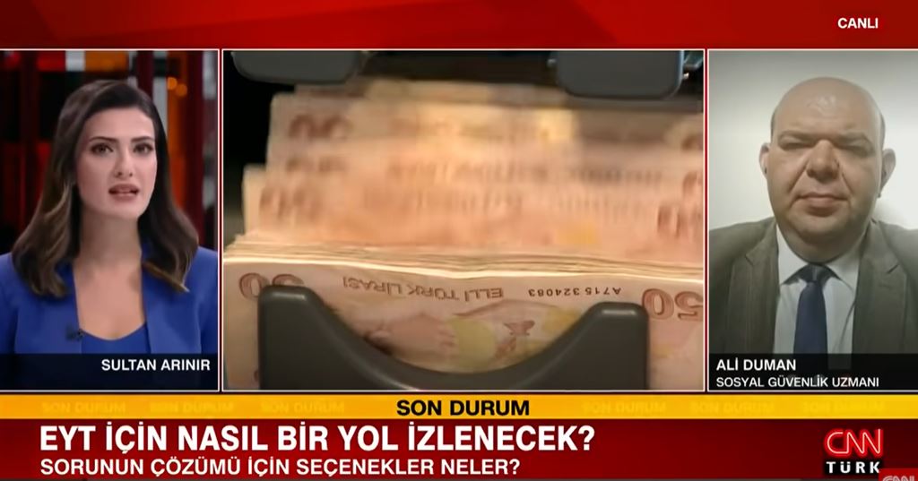 Sosyal Güvenlik Uzmanı Ali Duman’dan flaş EYT açıklamaları