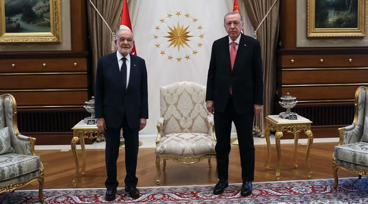 Erdoğan-Karamollaoğlu görüşmesi olumlu havada geçti