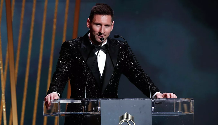 Lionel Messi 7. kez Ballon d’or ödülünün sahibi oldu