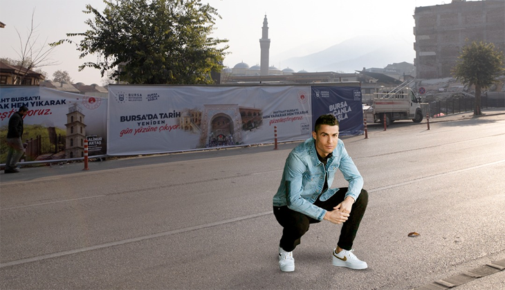 Bursa Büyükşehir’den Ronaldo paylaşımı