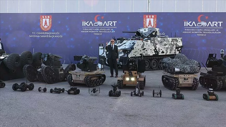 Türkiye, insansız kara araçları için seri üretime hazırlanıyor