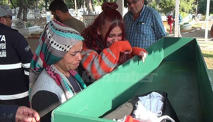 Babasının darbettiği öne sürülen 3 aylık Elif Ada toprağa verildi