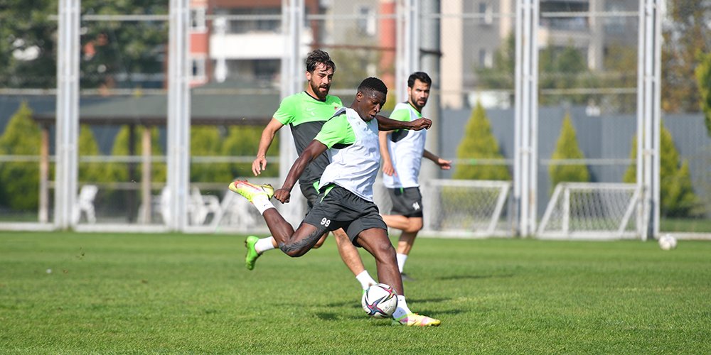 Bursaspor, Kocaelispor maçı hazırlıklarına başladı