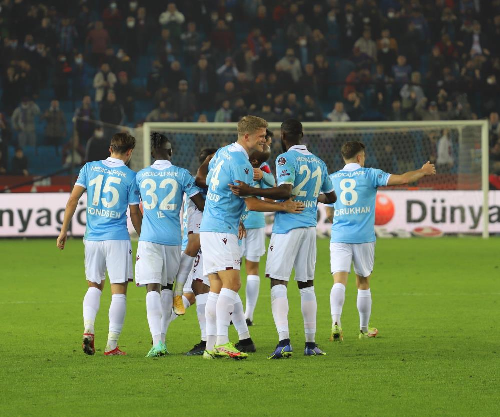 Trabzonspor galibiyet serisini 6 maça çıkardı