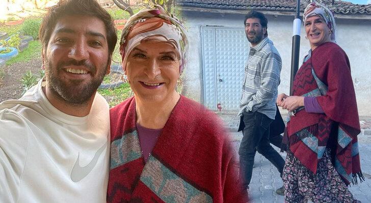 Ünlü oyuncudan İhsan Hala’ya ziyaret