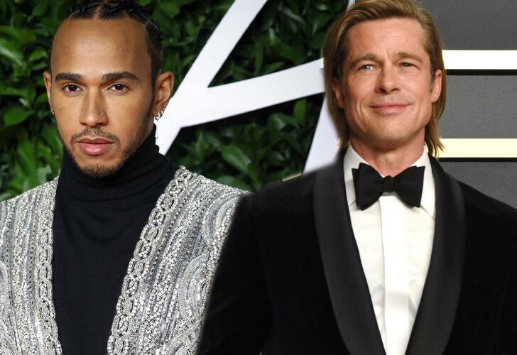 Lewis Hamilton Brad Pitt’le beraber Hollywood’da boy gösterecek
