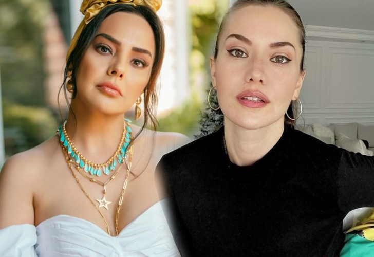 Fahriye Evcen ile Ebru Gündeş pişti oldu!