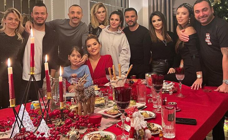 Demet Akalın ve Alişan yılbaşı yemeğinde buluştu!