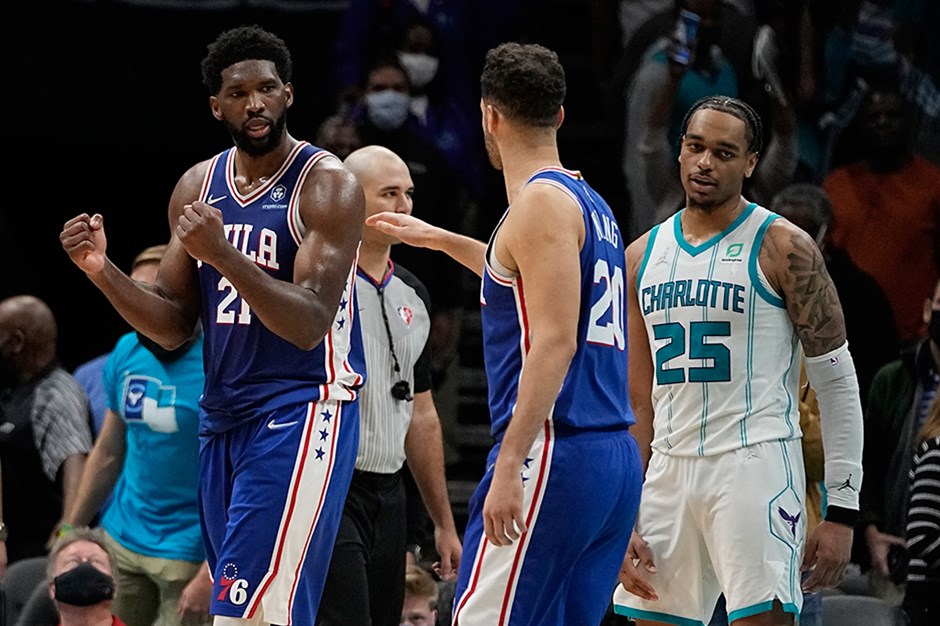 Embiid coştu; 76ers, Hornets’ı uzatmada yıktı