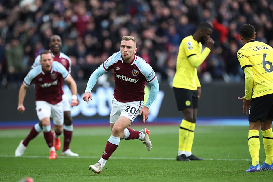 Chelsea’nin serisini West Ham bitirdi!