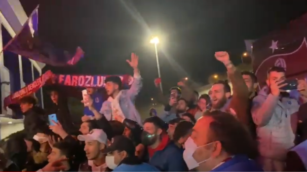 Fırtına’ya Trabzon’da coşkulu karşılama!