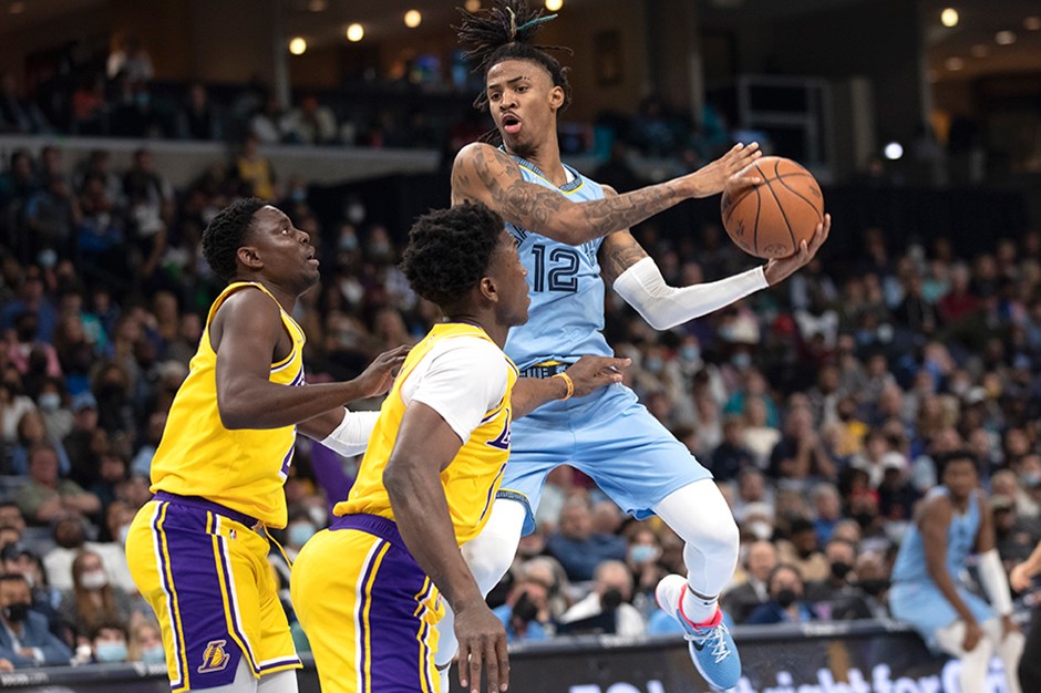Ja Morant coştu; Grizzlies, Lakers’ı devirdi