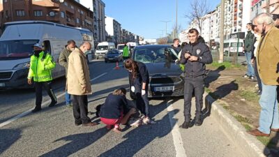 Bursa’da feci kaza… Otomobilin çarptığı yaşlı adam yaralandı