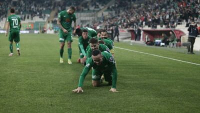 Bursaspor – Manisa FK maçından kareler