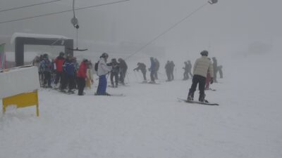 Uludağ’da kayak sezonu açıldı