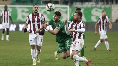 Spor Toto 1. Lig: Bursaspor: 0 – Bandırmaspor: 1