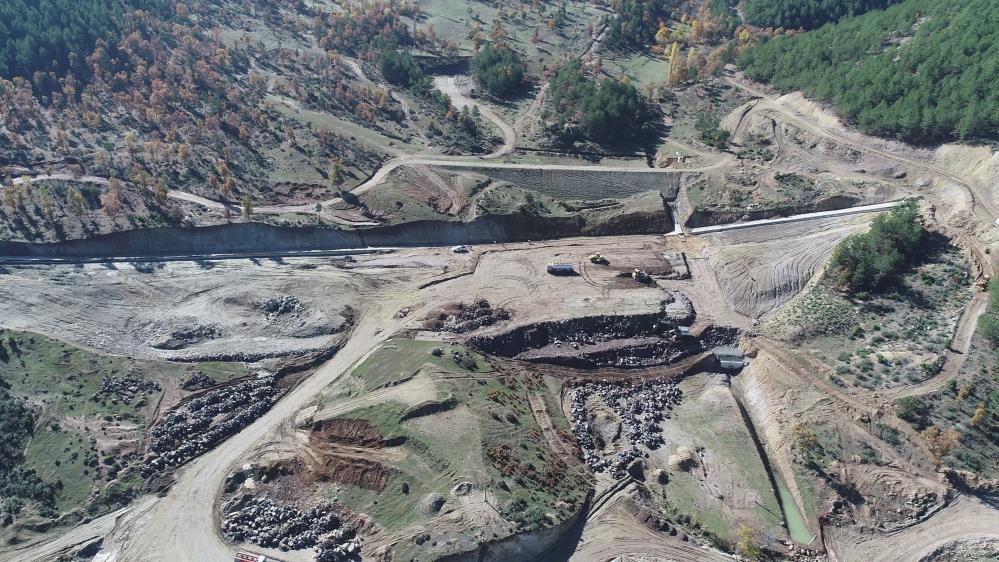 Bursa’da gölet inşaatı… Şehrin içme suyu ihtiyacını karşılayacak!