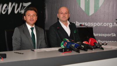 Bursaspor Başkanı Gülgüler: 2021’i geride bırakmanın mutluluğunu yaşıyoruz
