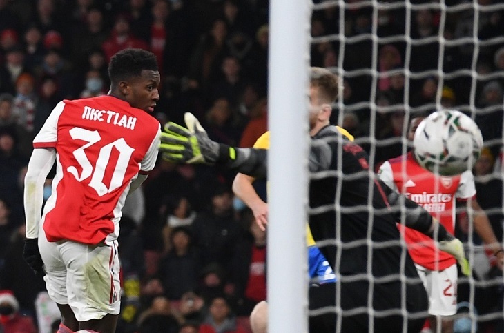 İngiltere Lig Kupası’nda Arsenal yarı finale yükseldi