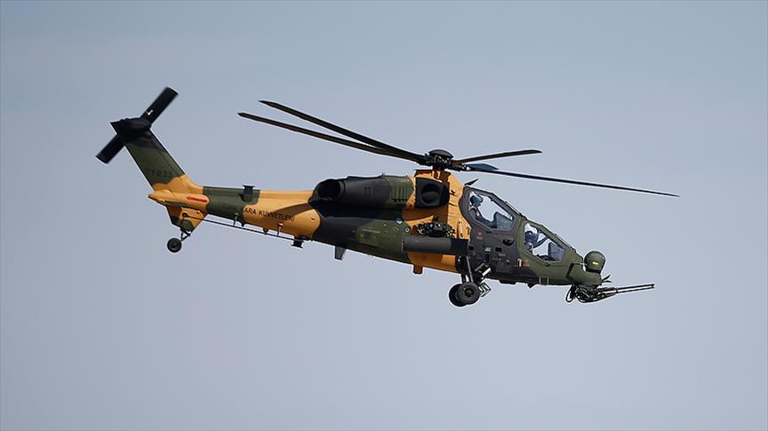 ATAK helikopteri, 2 teröristi etkisiz hale getirdi