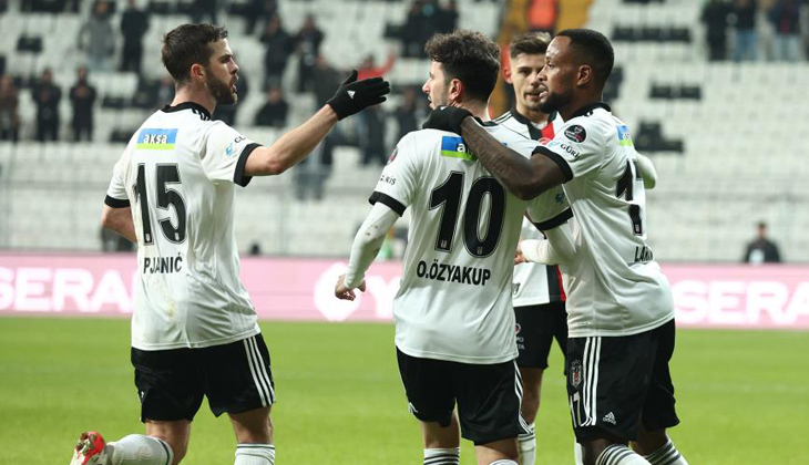 Beşiktaş evinde kazandı