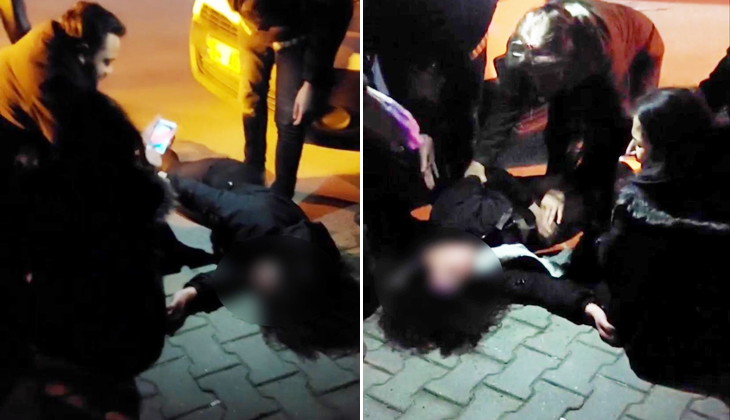 Bursa’da kaza yapan sürücü, baygınlık geçiren arkadaşını tokat atarak uyandırmaya çalıştı