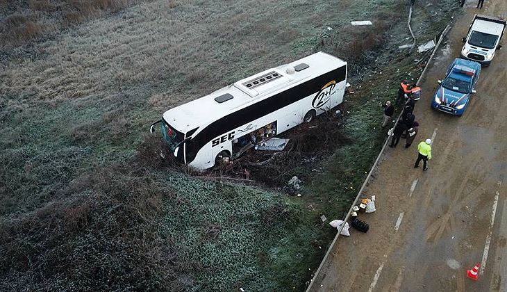 Bursa’da otobüs kazasında yaralanan 12 kişi taburcu edildi, sürücü serbest 