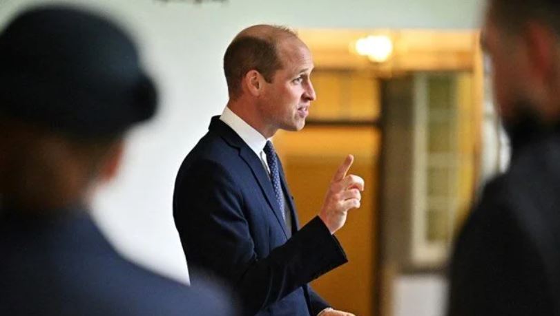 Prens William da program çekti