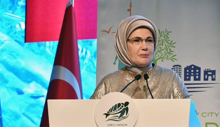 Emine Erdoğan: Akdeniz için acil önlemler almamız gerekiyor