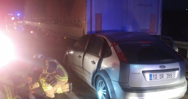 Karacabey’de feci kaza: 1 yaralı