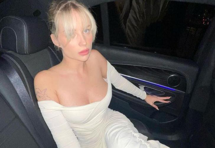 OnlyFans fotoğrafları sızdırılan Lottie Moss’tan üstsüz paylaşım