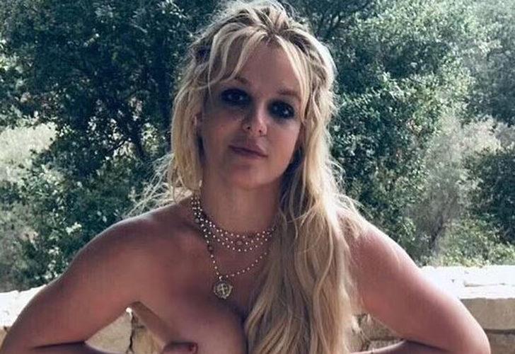 Britney Spears sınırları zorladı!
