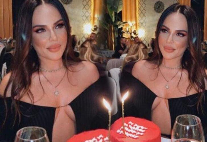 Sütyensiz hırka giyen Buket Aydın pişman oldu