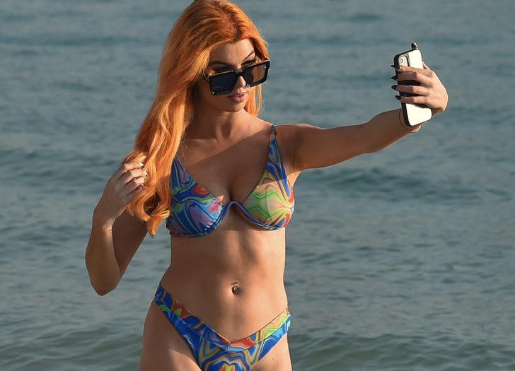 Nicole O’Brien Dubai’de yeni yılın keyfini sürüyor
