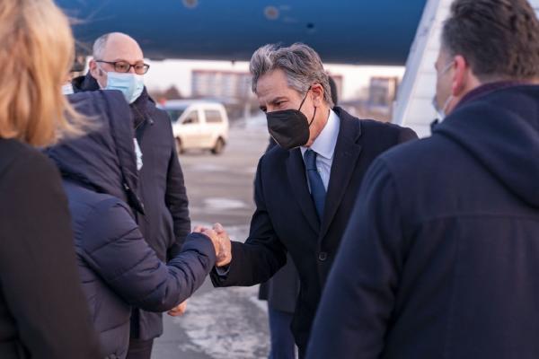 ABD Dışişleri Bakanı Blinken, Kiev’de ABD Dışişleri Bakanı Blinken, Kiev’de