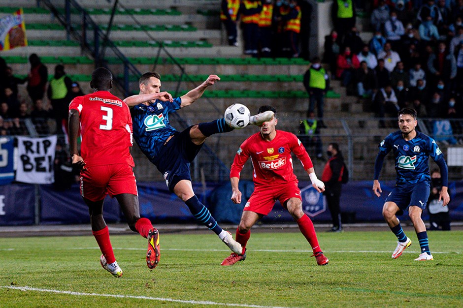 Cengiz gol attı, Marsilya kupada turladı