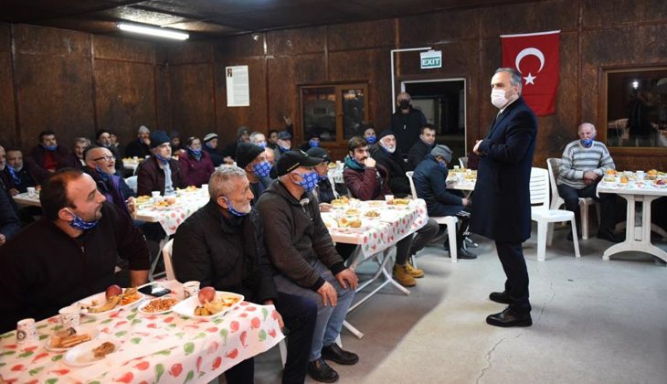 Başkan Aktaş, yeni yıla kimsesizlerle girdi