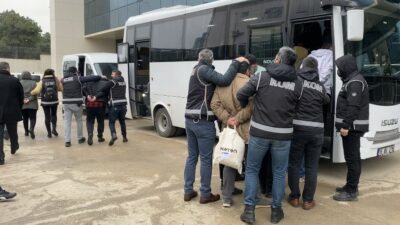 Bursa’da suç örgütüne şafak baskını: 11 kişi adliyeye sevk edildi