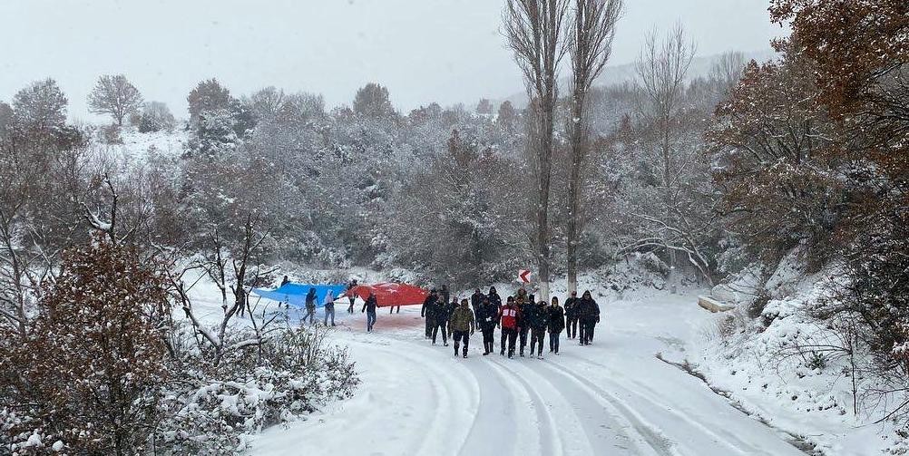 Yenişehir Ülkü Ocakları’ndan “Sarıkamış yürüyüşü”