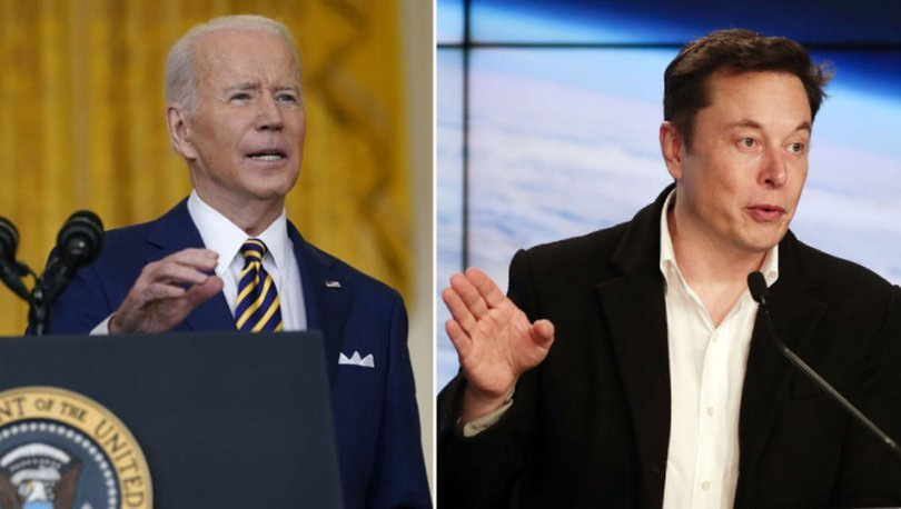 Elon Musk: Biden insan formunda ıslak bir çorap kuklası