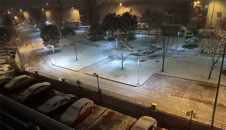 Beklenen kar yağışı Bursa’ya geldi