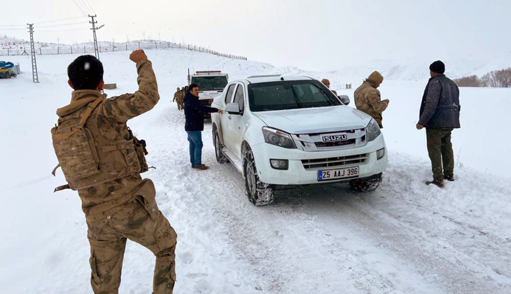 Erzurum’da çığ düştü; 2 kişiden acı haber geldi