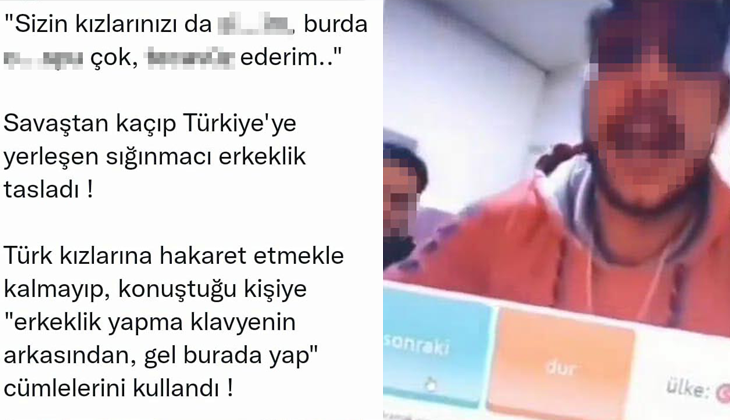 Türk kadınına hakaret eden Suriye uyruklu 2 kişi gözaltında