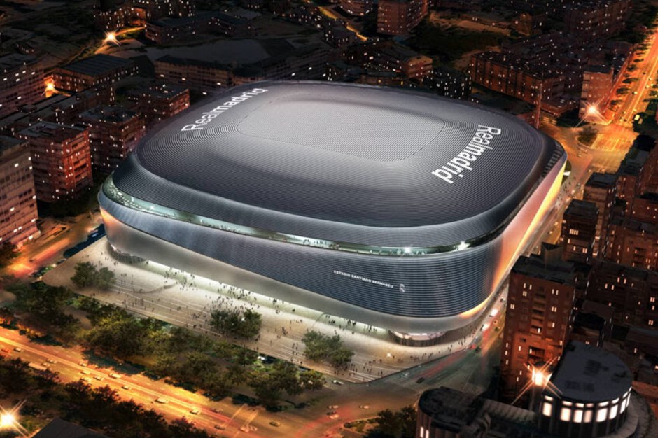 Yenilenen Santiago Bernabeu para basacak