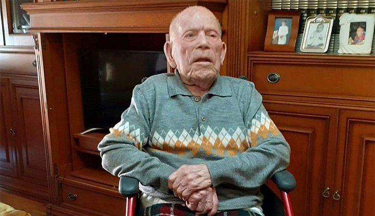 Dünyanın en yaşlı erkeği hayatını kaybetti