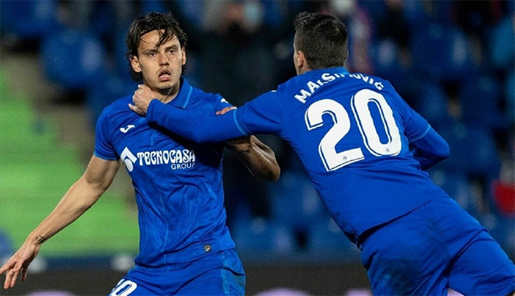 Getafe kazandı, Enes Ünal gollerine devam etti