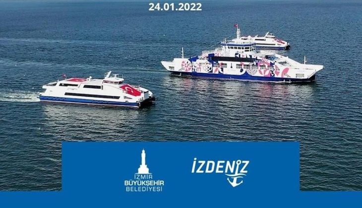 İzmir’de vapur seferleri iptal edildi