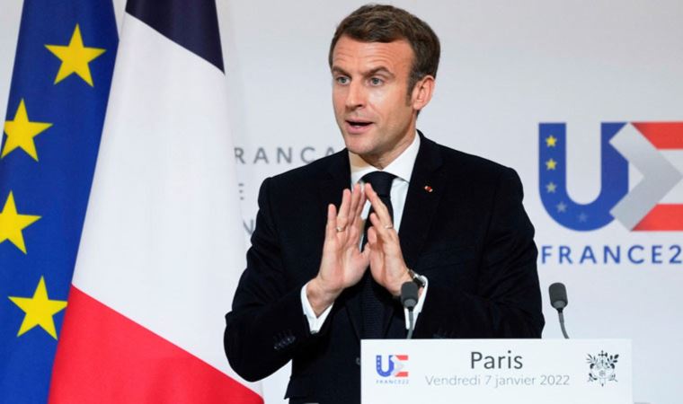 Macron: Erdoğan’ın izlediği politika Avrupa değerlerine uymuyor